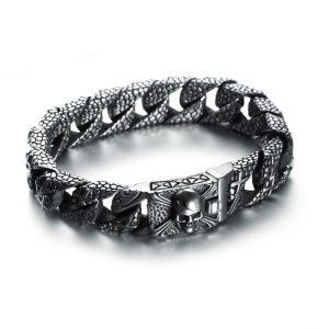 Bracelet Dragon Tête de mort