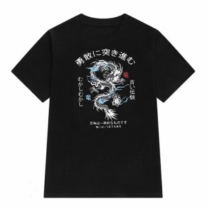 T-Shirt Dragon Gothique