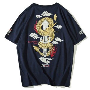 T-Shirt Dragon Épée Céleste